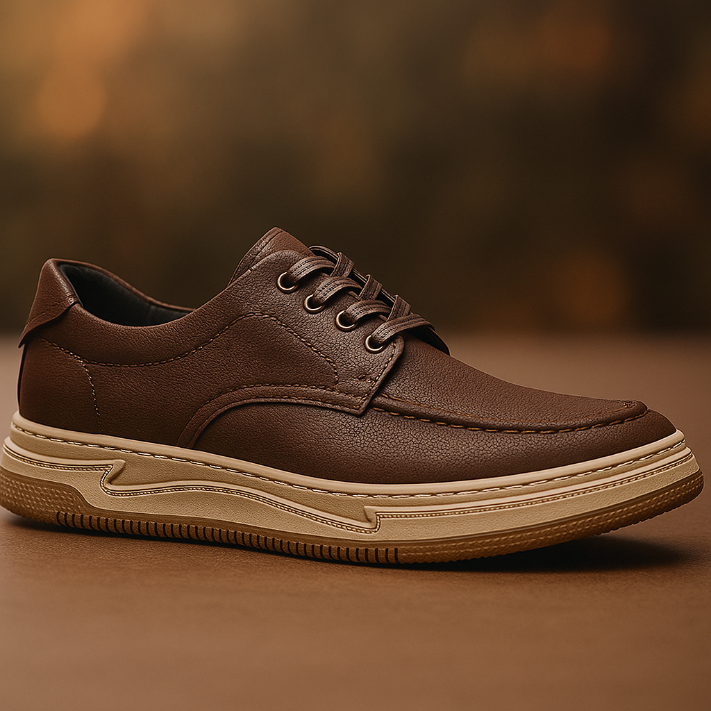Lowell Genuine Leather Sneakers