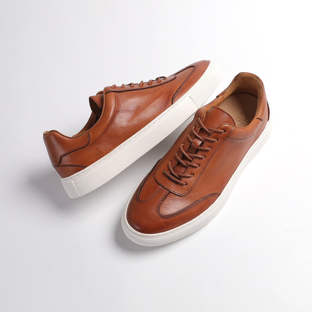 Castelli Genuine Leather Sneakers