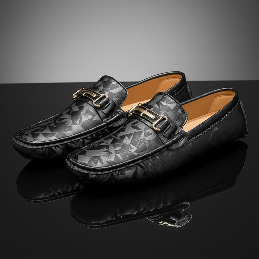 Berti Buckle Loafers