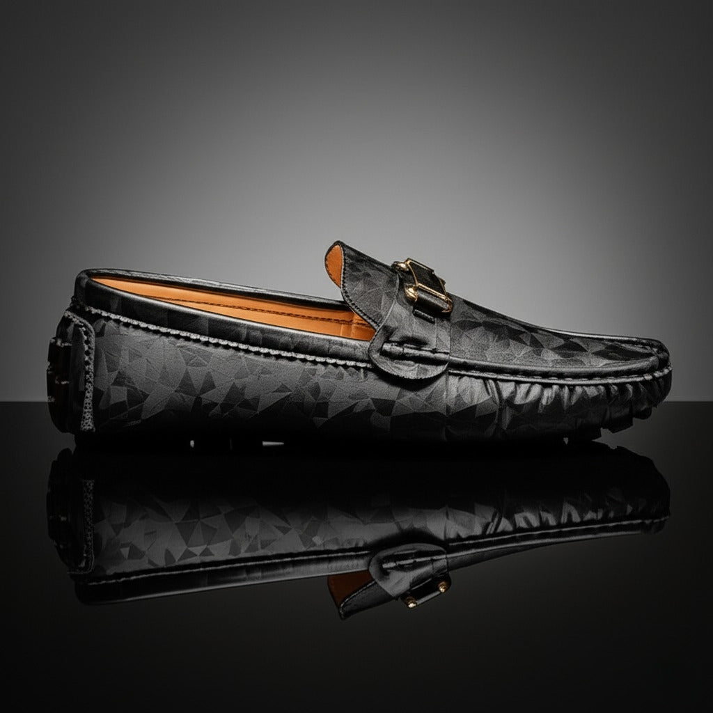 Berti Buckle Loafers