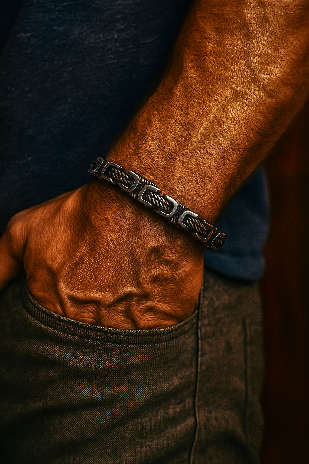 Titan Forged Chain Cuff