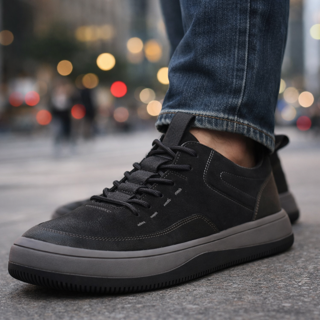 Davide Leather Low-Tops