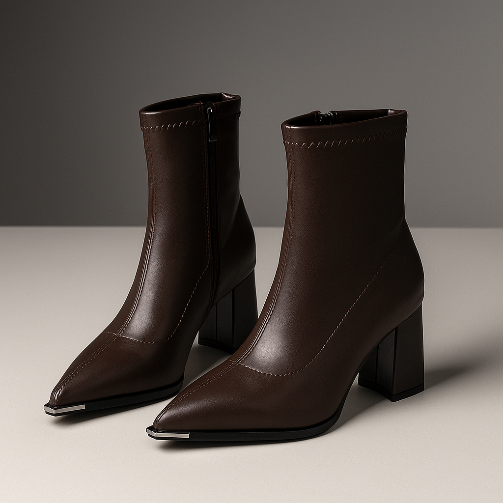 Sofia Grace Leather Boots