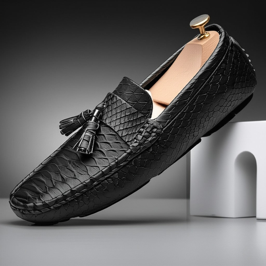 Caruso Tassel Loafers