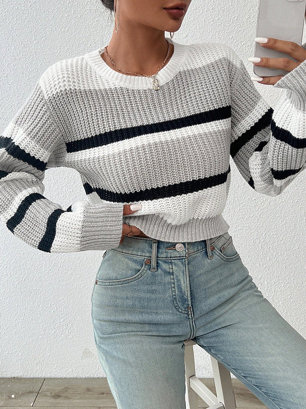 Nova™ | Elegant Knitted Sweater