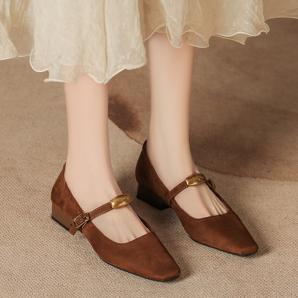 Vienna Mary Jane Flats