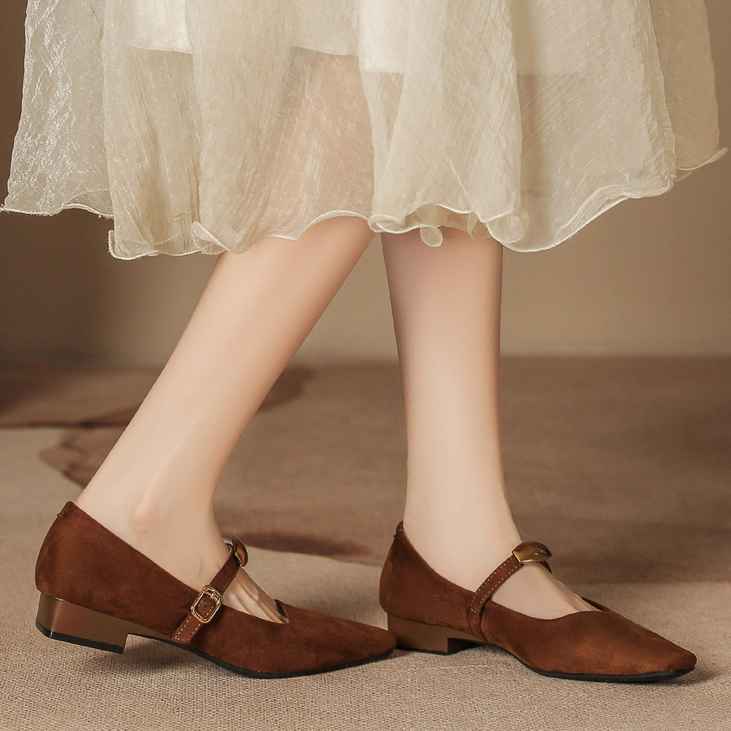 Vienna Mary Jane Flats
