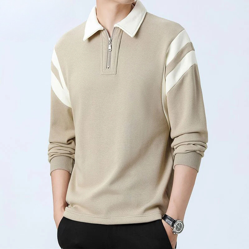 Quarter-Zip Cotton Pullover